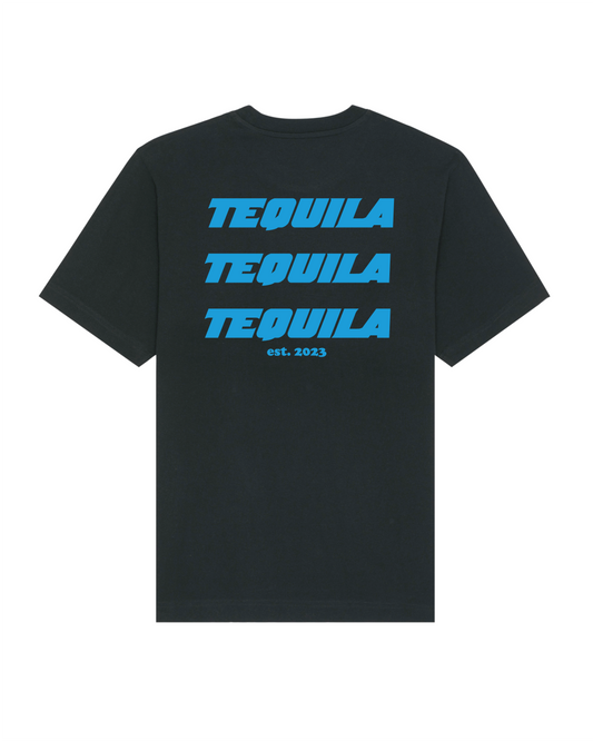 T-shirt Tequila Black-Blue